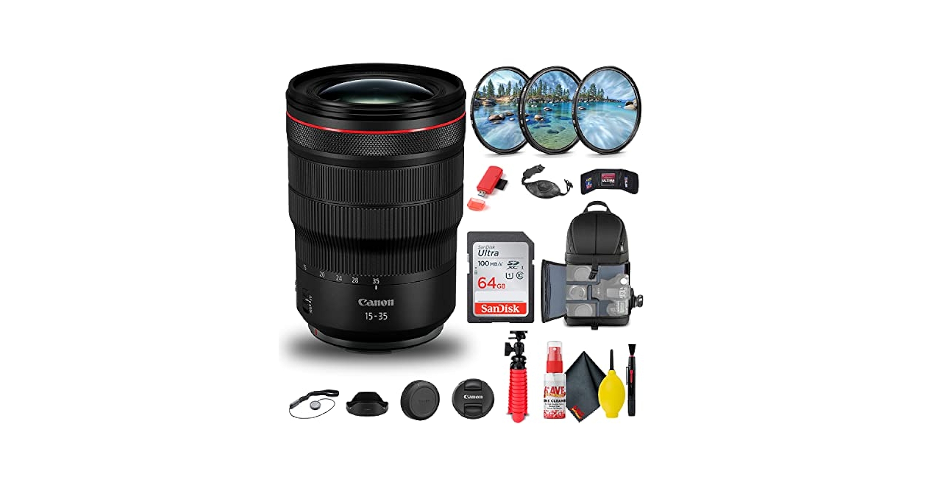 Amazon.com : Canon RF 15-35mm f/2.8L is USM Lens (3682C002